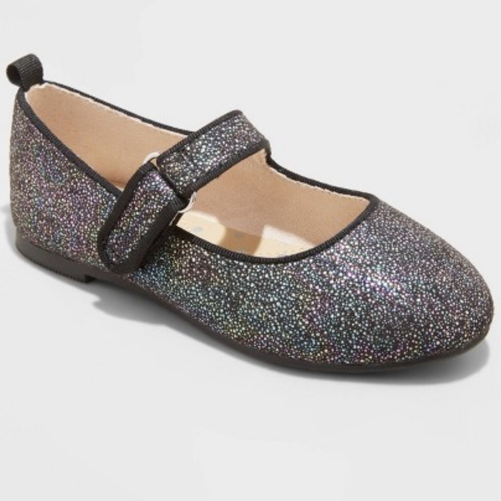 Toddler Girls Anastasia Dressy Ballet Flats- Cat & Jack size 8